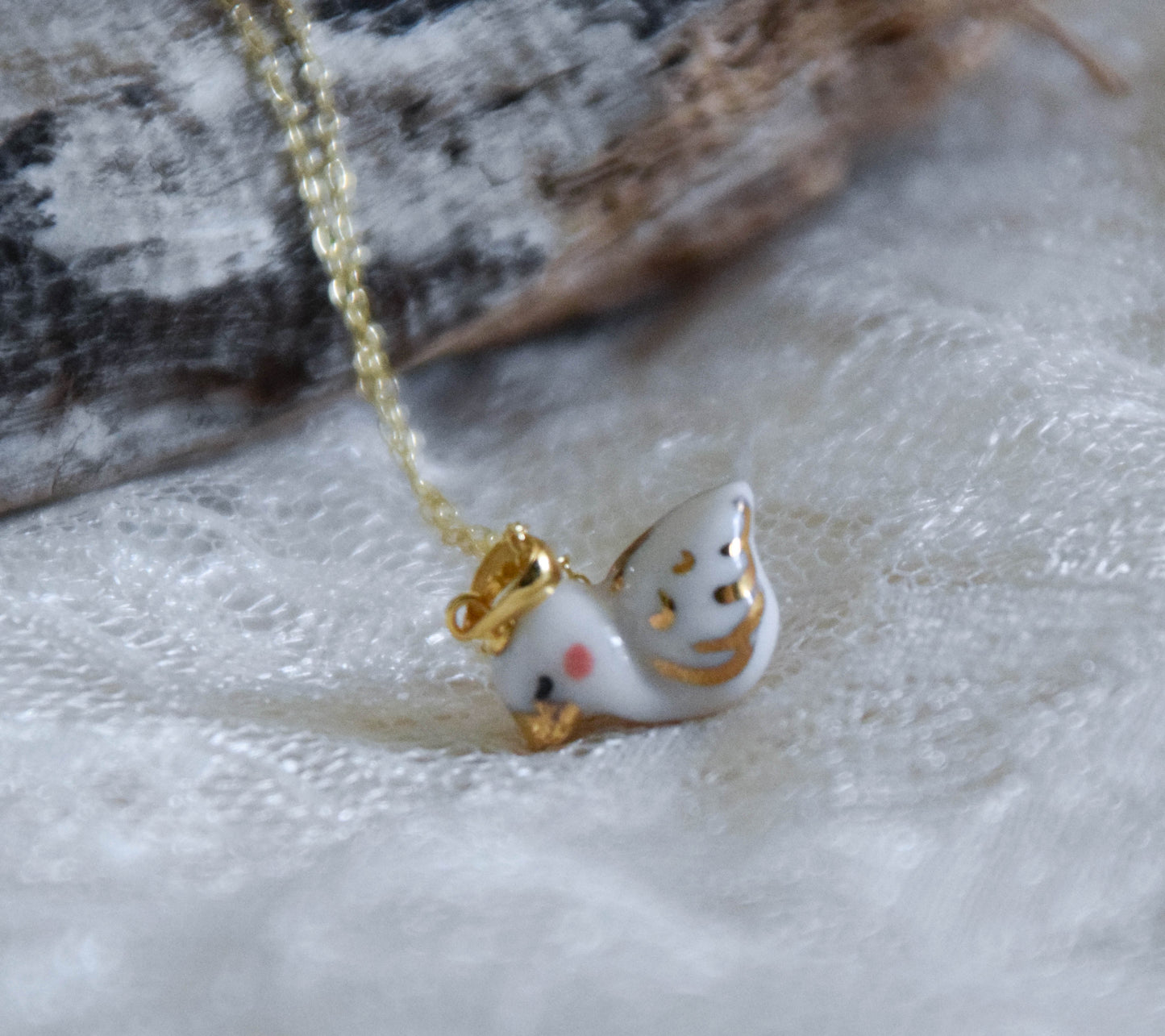 Porcelain Swan