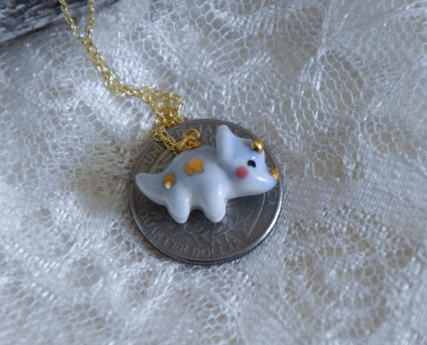 Porcelain Triceratops