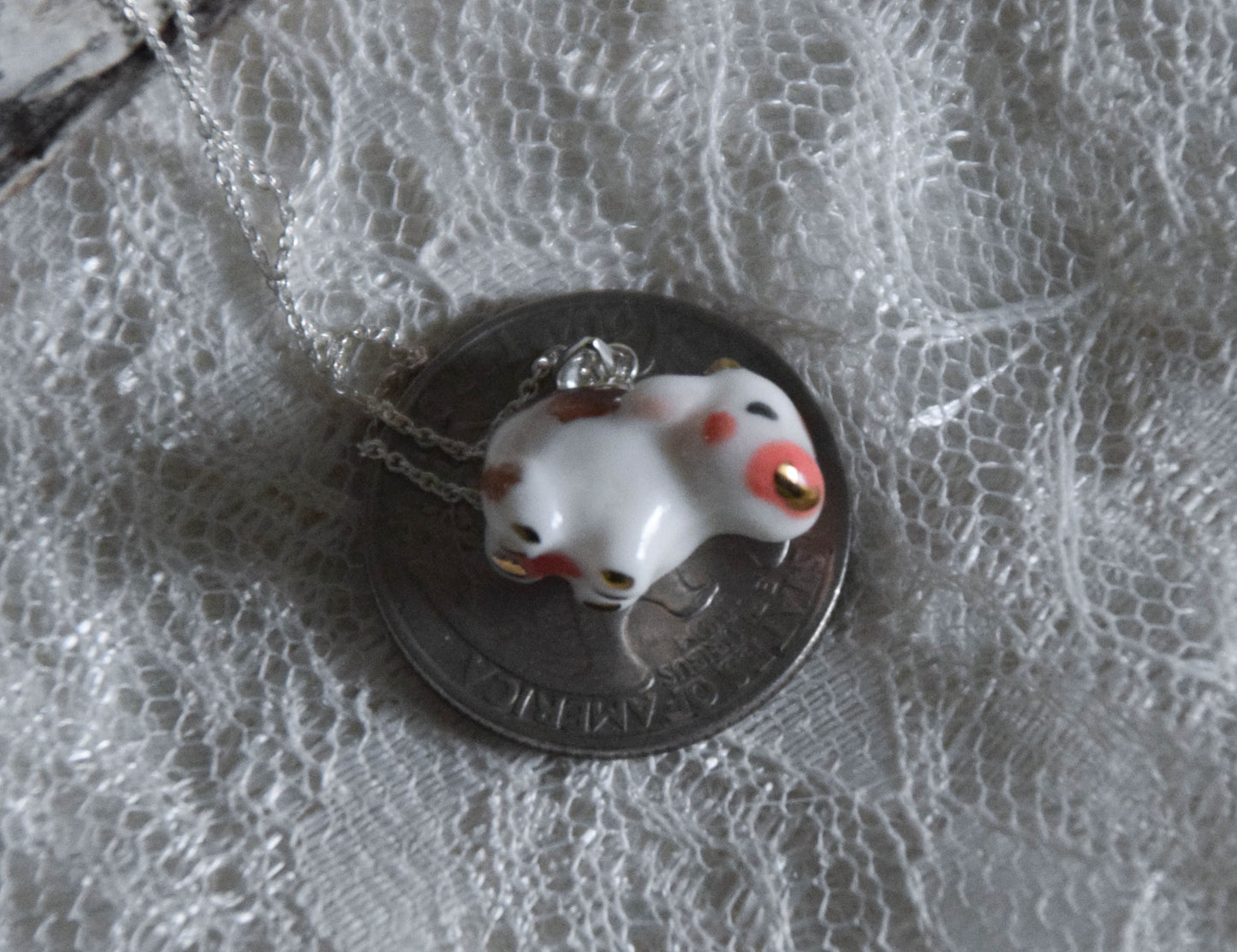 Porcelain Cow