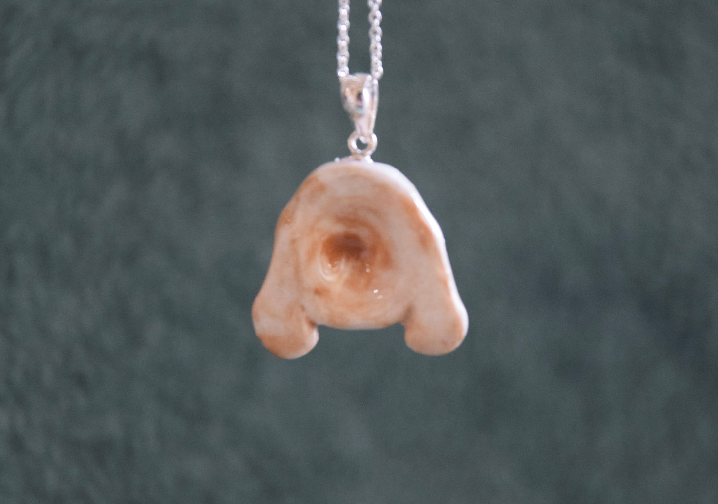 Custom ordered Porcelain dog face