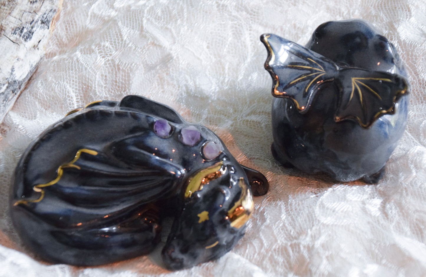 Custom Porcelain sleeping dragon and frog