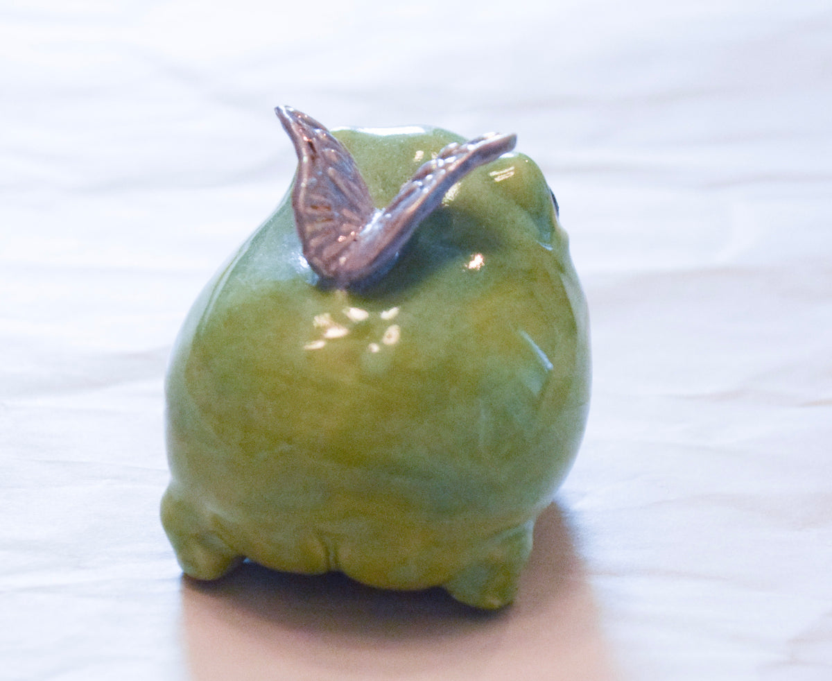 Custom order Porcelain frog