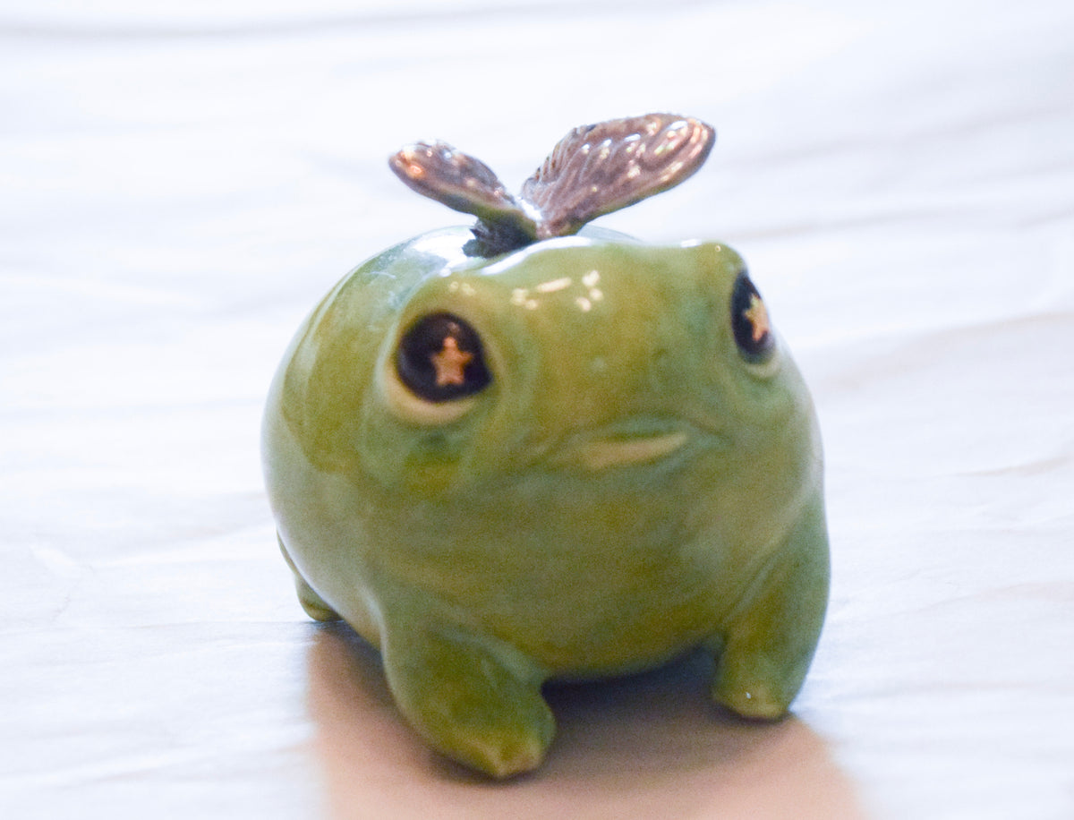 Custom order Porcelain frog