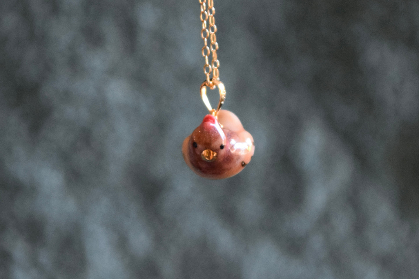 Porcelain Brown Chicken
