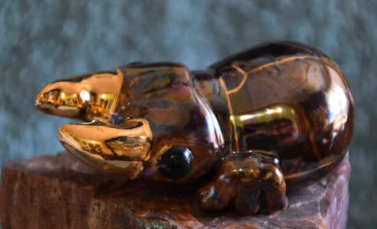 Custom Ordered Porcelain Stag Beetle