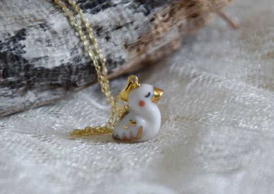 Porcelain Swan