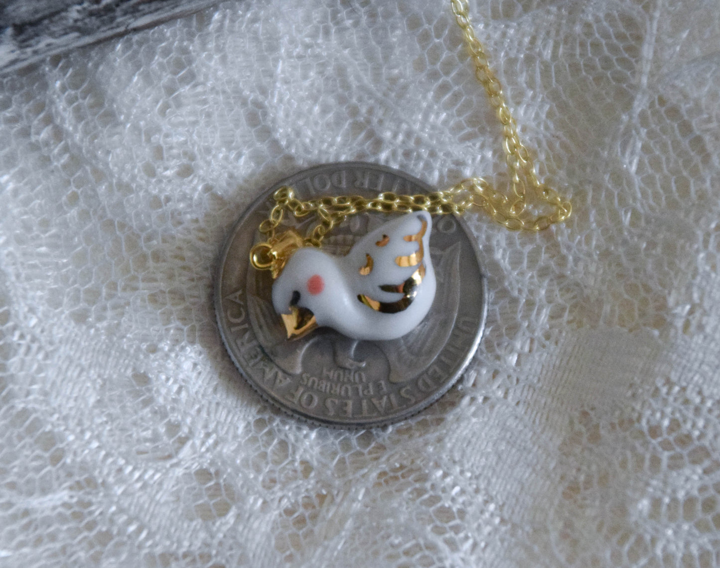 Porcelain Swan